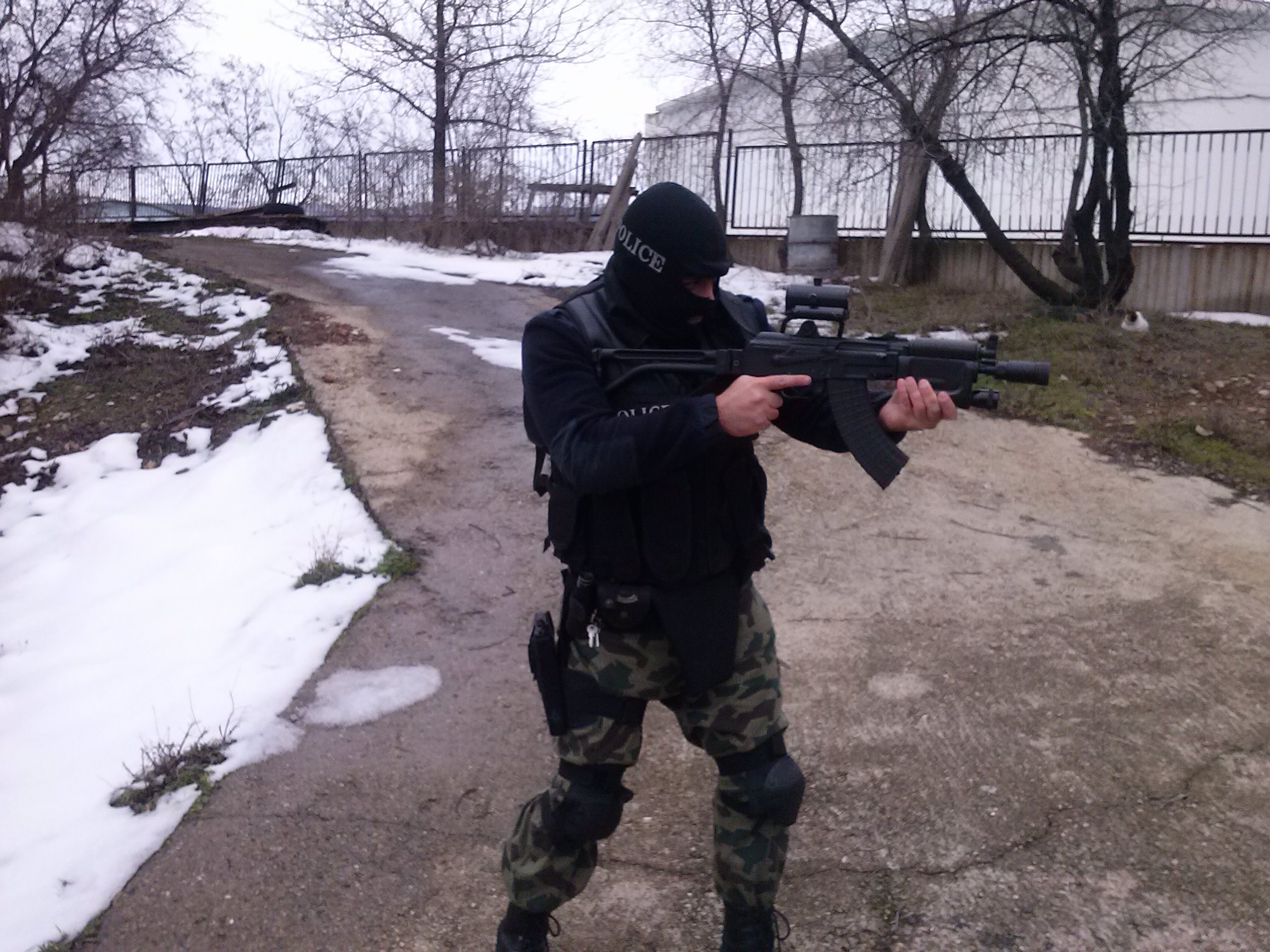 Tanyo Tanev — tactical training