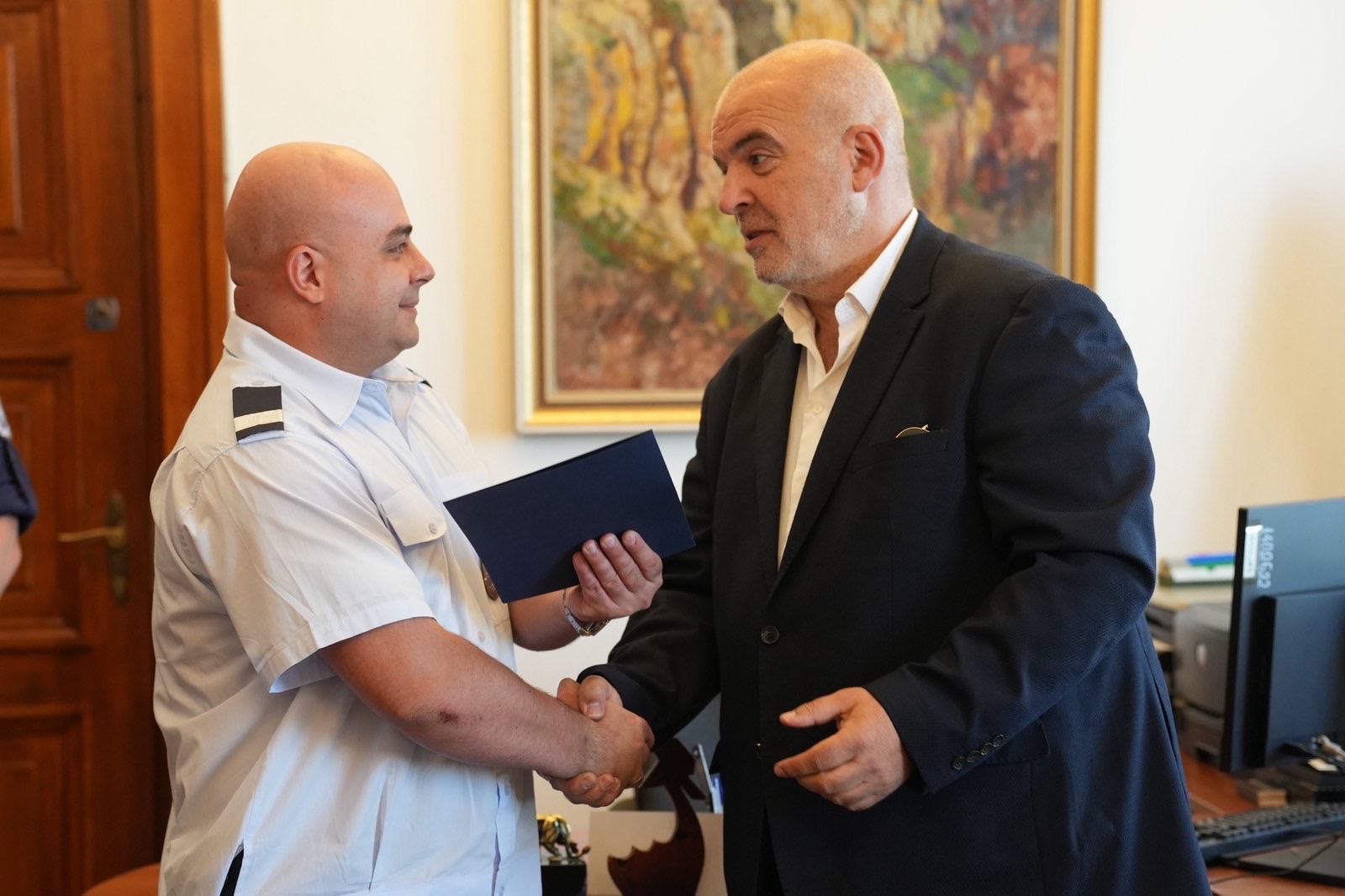 Tanyo Tanev — National Assembly award ceremony